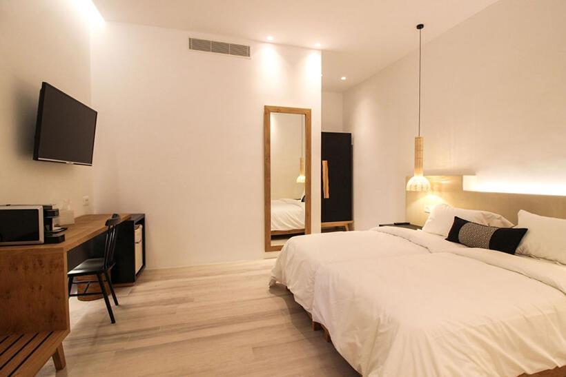 Mykonos Cactus Hotell Ornós Eksteriør bilde