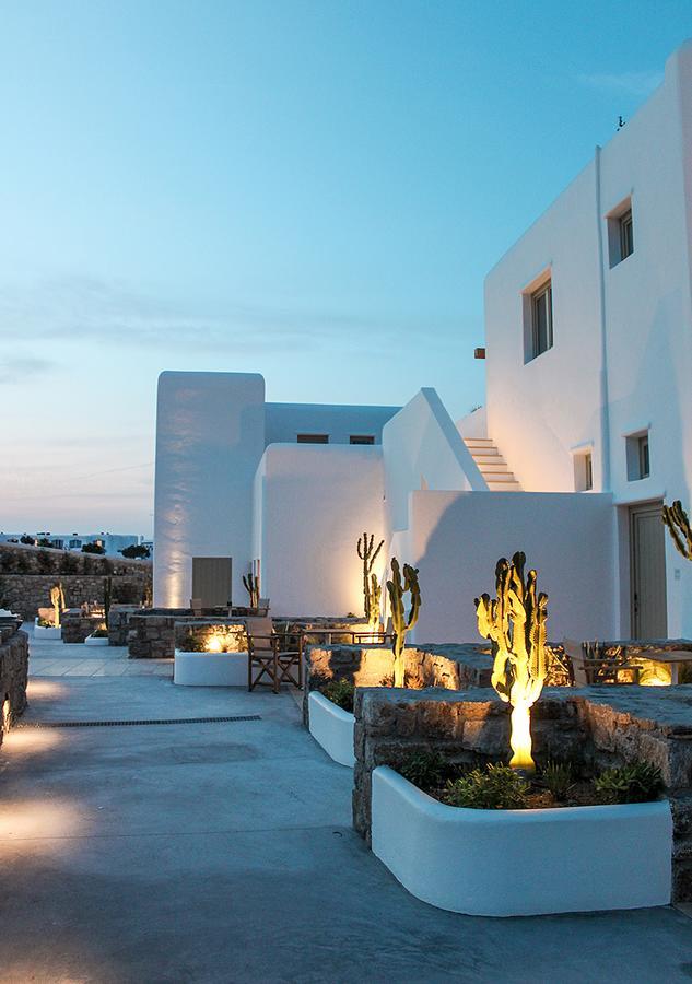 Mykonos Cactus Hotell Ornós Eksteriør bilde