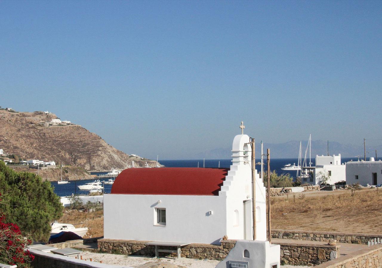 Mykonos Cactus Hotell Ornós Eksteriør bilde