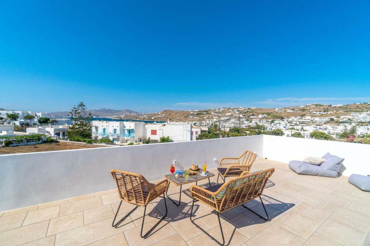 Mykonos Cactus Hotell Ornós Eksteriør bilde
