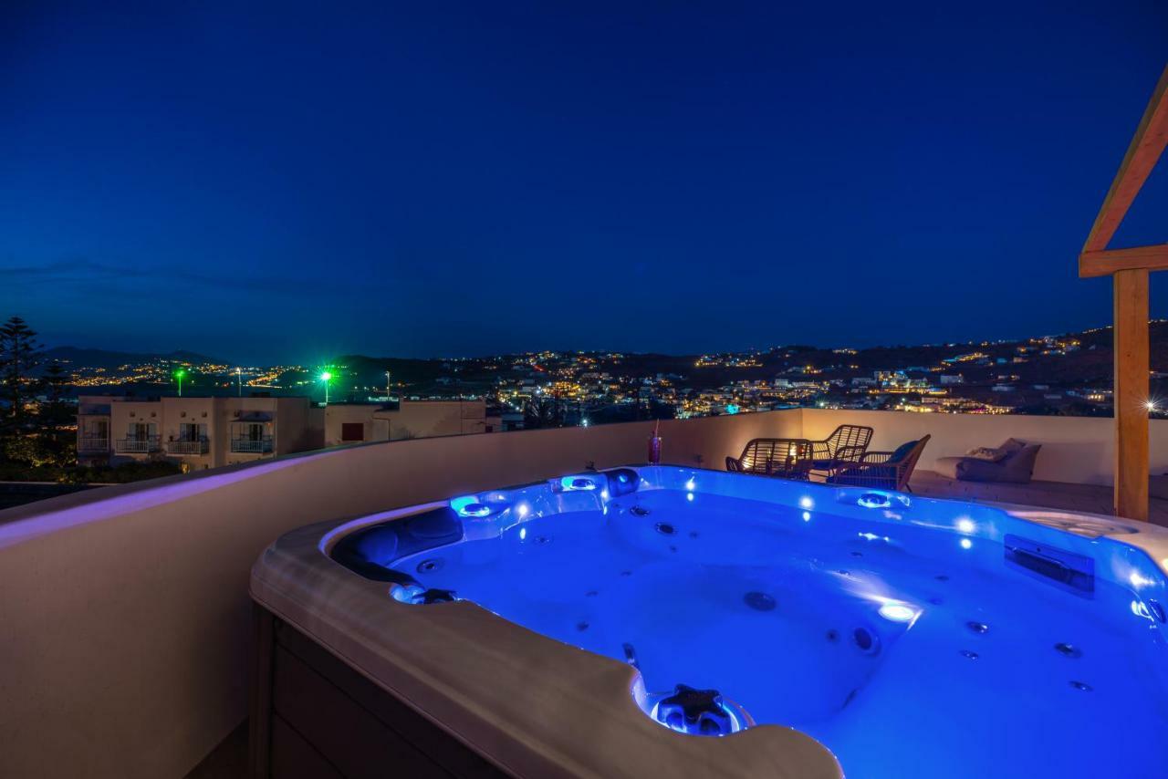Mykonos Cactus Hotell Ornós Eksteriør bilde