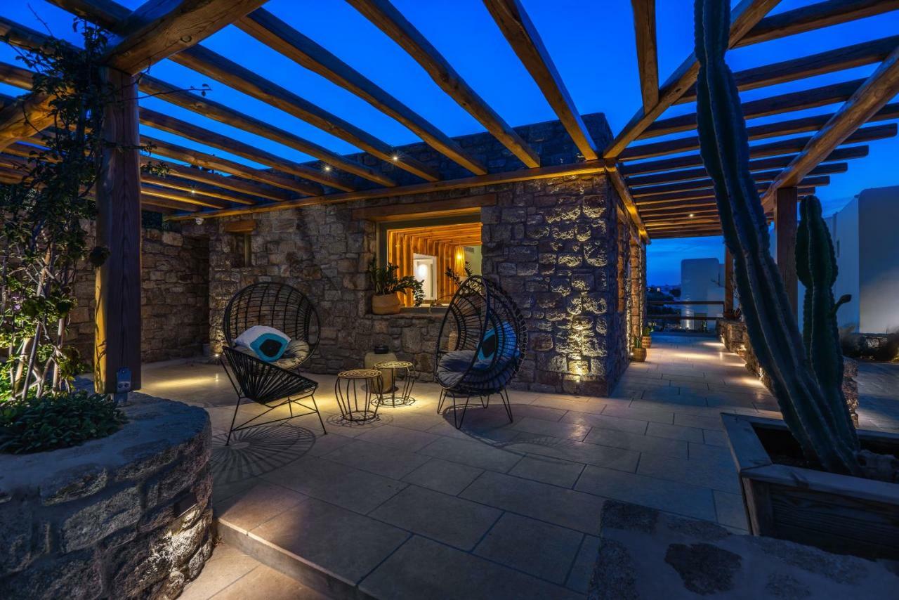Mykonos Cactus Hotell Ornós Eksteriør bilde