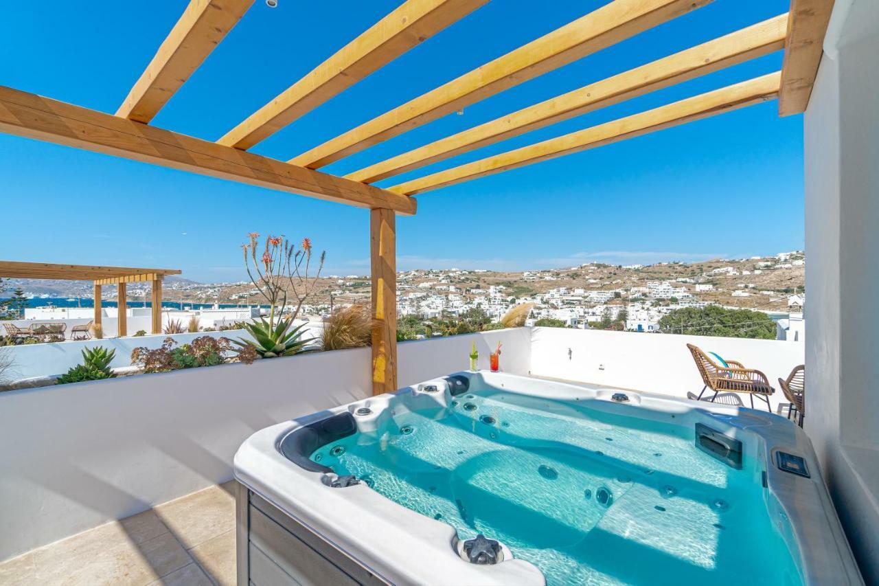 Mykonos Cactus Hotell Ornós Eksteriør bilde