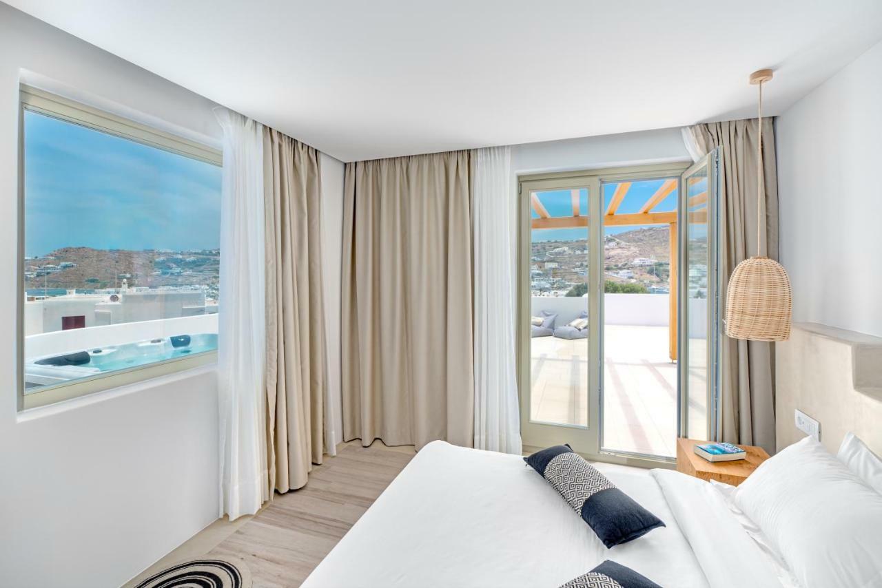Mykonos Cactus Hotell Ornós Eksteriør bilde