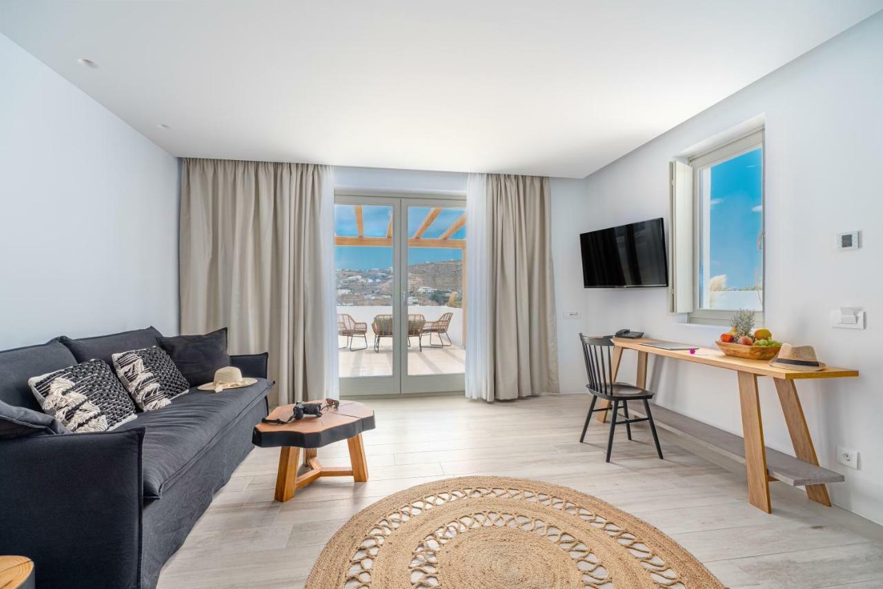 Mykonos Cactus Hotell Ornós Eksteriør bilde