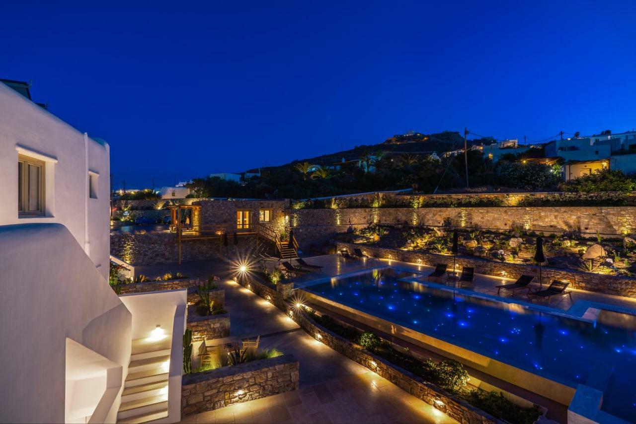 Mykonos Cactus Hotell Ornós Eksteriør bilde